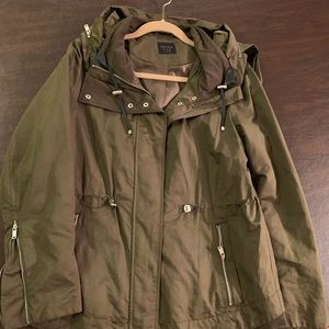 Zara basic raincoat